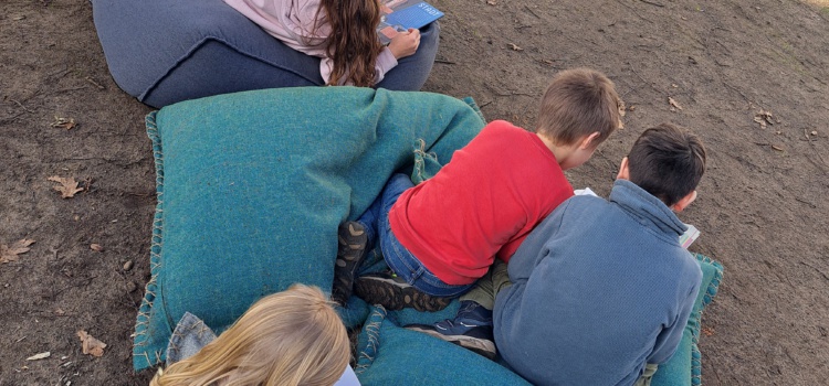 Sitzsäcke für das Grüne Klassenzimmer